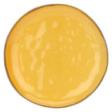 ROSE & TULIPANI Concerto Piatto Piano Ocra 27cm Set 4 Pezzi Stoneware