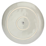 ROSE & TULIPANI Concerto Piatto Piano Grigio Perla 27cm Set 4 Pezzi Stoneware