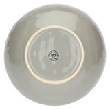 ROSE &amp; TULIPS Concerto Deep Plate Pearl Gray 21cm Set 4 Pieces Stoneware