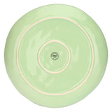 ROSE & TULIPANI Concerto Piatto Piano Te' Verde 27cm Set 4 Pezzi Stoneware