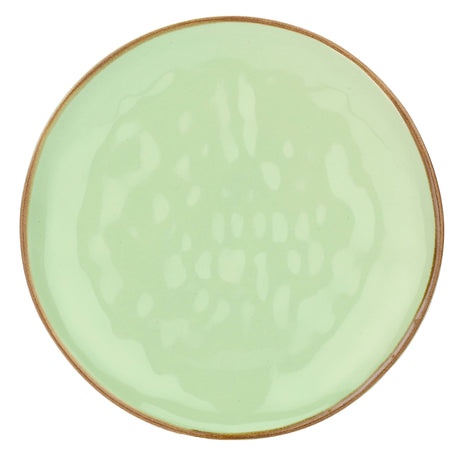 ROSE & TULIPANI Concerto Piatto Frutta Te' Verde 21cm Set 4 Pezzi Stoneware