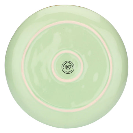 ROSE & TULIPANI Concerto Piatto Frutta Te' Verde 21cm Set 4 Pezzi Stoneware