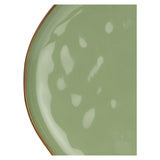 ROSE & TULIPANI Concerto Piatto Piano 27cm Verde Oliva Set 4 Pezzi Stoneware