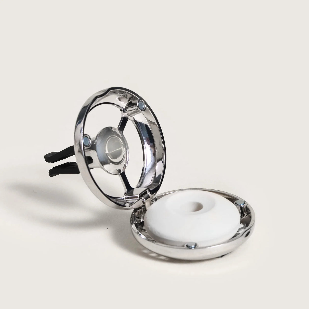 LAMPE BERGER ILLUSION Car Air Freshener Diffuser + Angélique Noire Refill