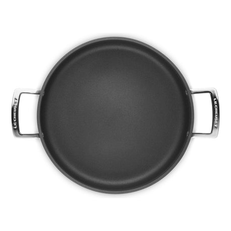 LE CREUSET Sauté in Alluminio Antiaderente 28cm con Coperchio in Vetro
