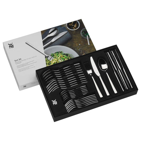 WMF Boston Servizio Tavola Posate Set 30 Pezzi Acciaio Inox