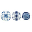 BRANDANI Batik Servizio Tavola Piatti Set 18 Pezzi Blu Porcellana