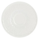 LA PORCELLANA BIANCA Bosco Set 6 Pezzi Tazza Caffè con Piattino 80ml Bianco