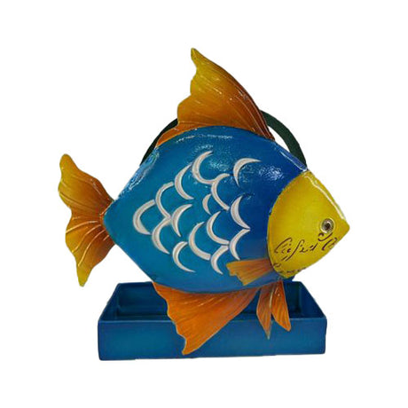 PALAIS ROYAL Porta Zampirone Animali Pesce 16x19cm Metallo