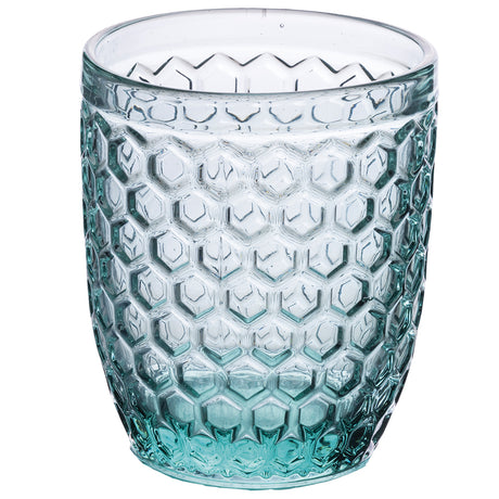 VILLA D'ESTE HOME TIVOLI Geometrie Set 6 Pezzi Bicchieri Acqua 350ml Vetro Colorati