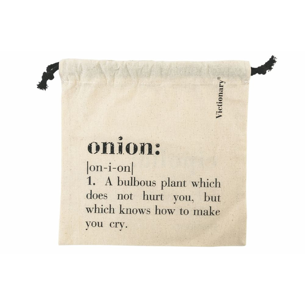 VILLA D'ESTE HOME TIVOLI Onion Onion Bag 25x25cm in Cotton
