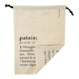 VILLA D'ESTE HOME TIVOLI Sacchetto Potato Patata 40x30cm in Cotone
