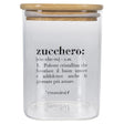 Barattolo zucchero Victionary Villa D'Este in vetro e bamboo 1L