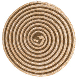 VILLA D'ESTE HOME TIVOLI Tovaglietta Tonda Spiral Chocolate Set 4 Pezzi 38cm