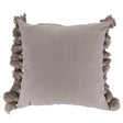 VILLA D'ESTE HOME TIVOLI Cuscino con Nappine Nude 45x45cm Cotone 100%