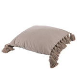 VILLA D'ESTE HOME TIVOLI Cuscino con Nappine Nude 45x45cm Cotone 100%