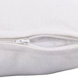 VILLA D'ESTE HOME TIVOLI Cuscino con Nappine Bianco 45x45cm Cotone 100%