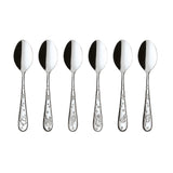 VILLEROY & BOCH Toy's Delight Cucchiaini da Caffè Dolce Set 6 Pezzi Acciaio Inox Tavola di Natale