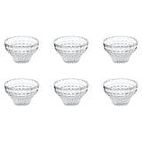 GUZZINI Tiffany Ciotola Coppetta Set 6 Pezzi Trasparente 12cm