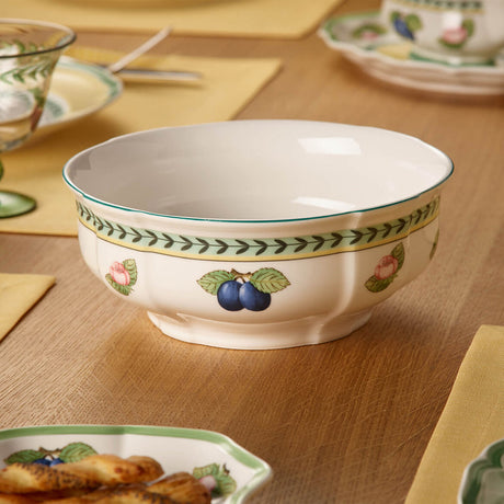 VILLEROY & BOCH French Garden Fleurence Insalatiera Coppa Ciotola 21cm Porcellana