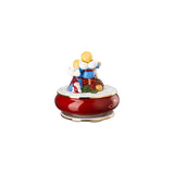 HUTSCHENREUTHER Canti di Natale Carillon 14x15cm in Porcellana
