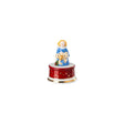 HUTSCHENREUTHER Canti di Natale Carillon di Natale Piccolo 9x12,5cm Porcellana