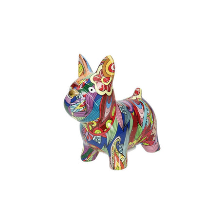 BRANDANI Salvadanaio Cane Cagnolino 12x13cm Dolomite Multicolore