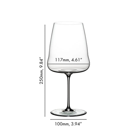 RIEDEL Winewings Calice Vino Rosso Cabernet Morlot 1L Cristallo