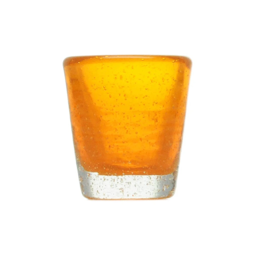 MEMENTO Bicchieri da Shot Liquore Colorati Vivace Set 6 Pezzi 50ml Pasta di Vetro