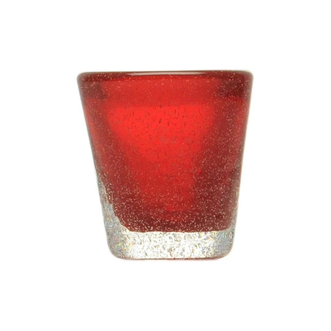 MEMENTO Bicchieri da Shot Liquore Colorati Vivace Set 6 Pezzi 50ml Pasta di Vetro