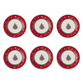 Set 6 piatti dessert Toy's Delight Villeroy & Boch in porcellana decorata