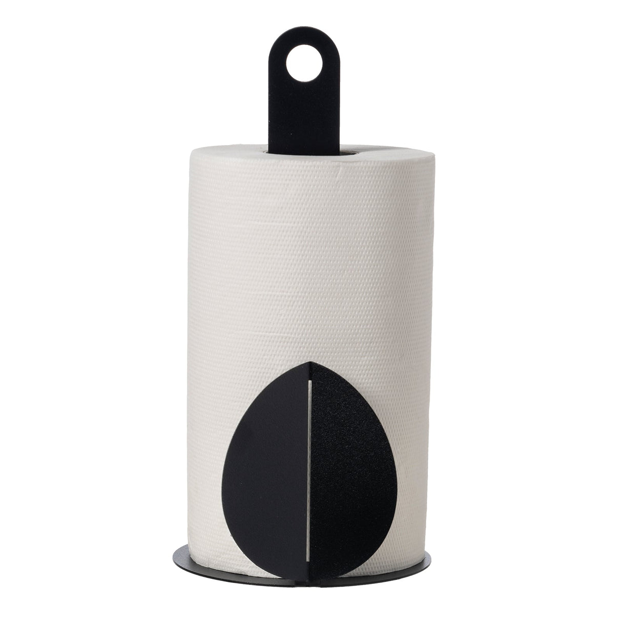 ARTI & MESTIERI Porta Rotoli Ficus Nero