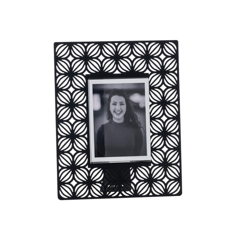 ARTI & MESTIERI Portafoto di Design Ikat Piccolo Nero