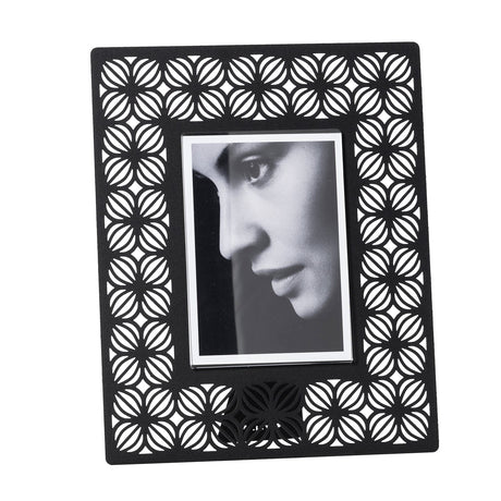 ARTI & MESTIERI Portafoto di Design Ikat Grande Nero