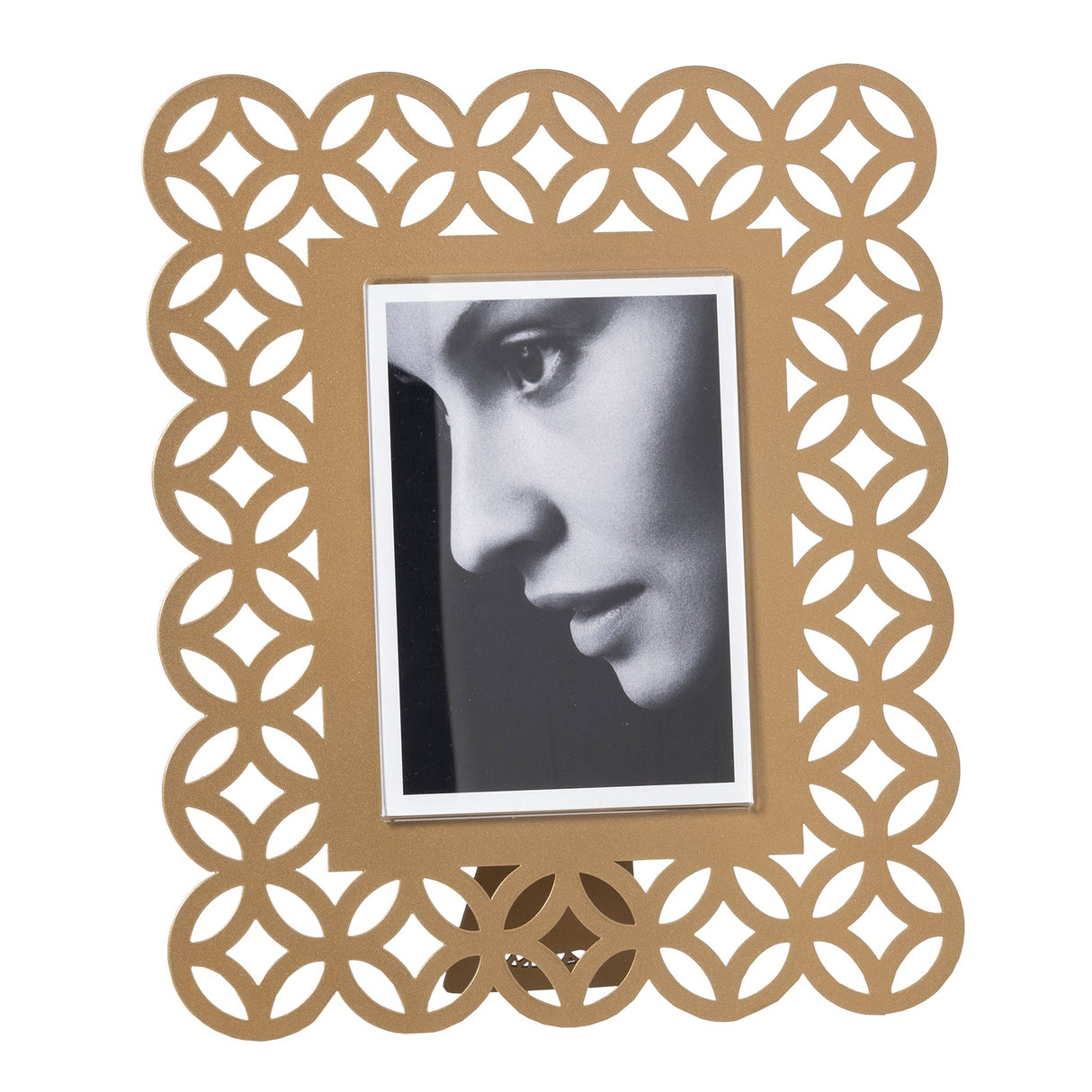 ARTI & MESTIERI Portafoto di Design Zen Grande Oro Laccato