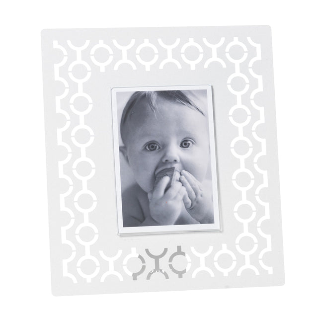 ARTI & MESTIERI Portafoto di Design Mayfair Grande Bianco Marmo