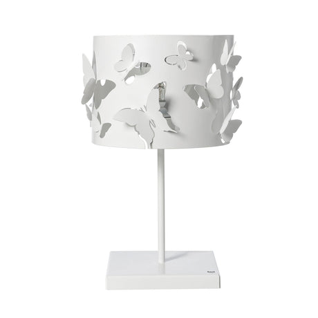 ARTI & MESTIERI Lampada da Tavolo Moderna Farfallosa Bianco Marmo