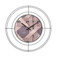 ARTI & MESTIERI Orologio da Parete di Design Nudo Piccolo Intreccio Nero Intreccio