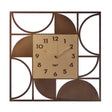 ARTI & MESTIERI Orologio da Parete di Design Glam Caramello Industrial Oro Laccato