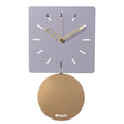 ARTI & MESTIERI Orologio da Parete di Design Grace Pendolo Glicine