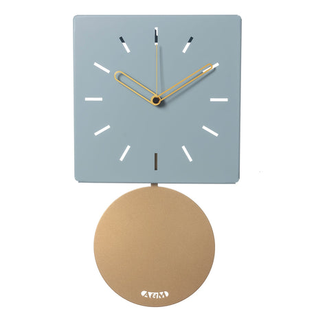 ARTI & MESTIERI Orologio da Parete di Design Grace Pendolo Verde Marino
