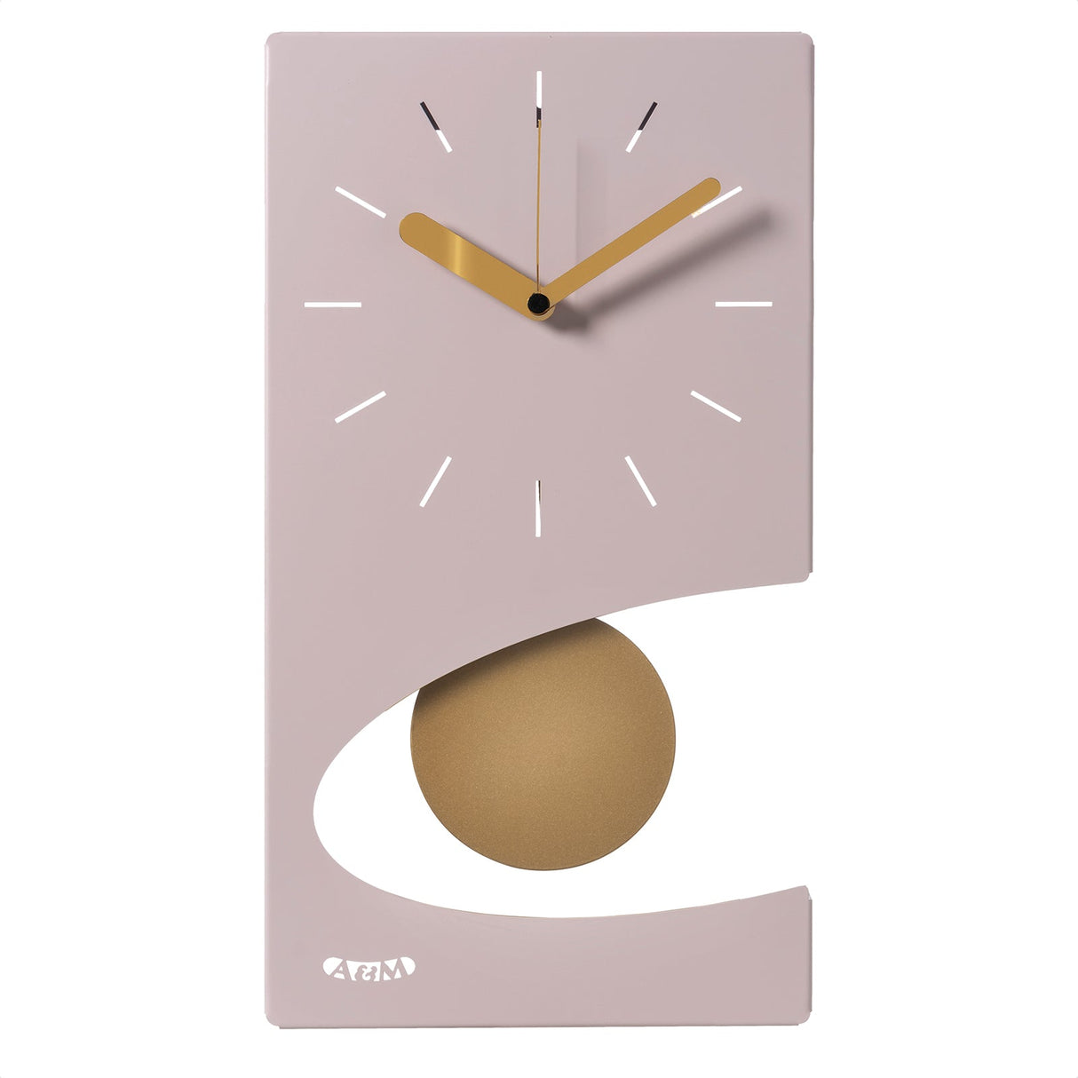 ARTI & MESTIERI Orologio da Parete di Design Moderno Eclipse Pendolo Gelso