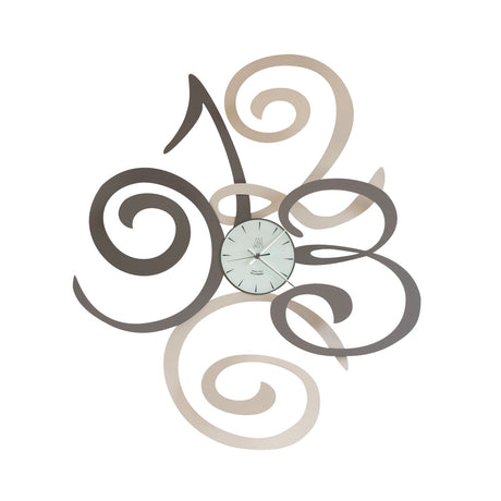 ARTI & MESTIERI Orologio da Parete Moderno Filomena Fango E Sabbia