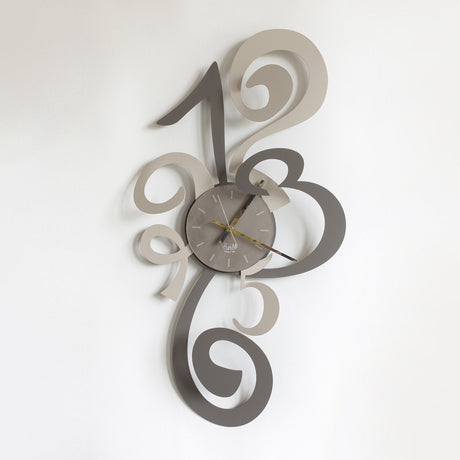 ARTI & MESTIERI Orologio da Parete Moderno Truciolo Fango E Sabbia