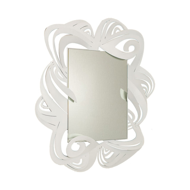 ARTI & MESTIERI Specchio da Parete di Design Penelope Bianco