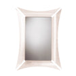 ARTI & MESTIERI Specchio Decorativo da Parete Morgana Rettangolare Bianco
