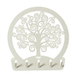 ARTI & MESTIERI Portachiavi Moderno da Parete Albero Della Vita Avorio