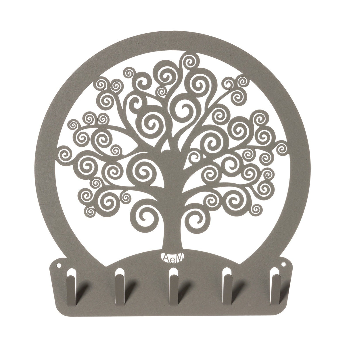 ARTI & MESTIERI Portachiavi Moderno da Parete Albero Della Vita Fango