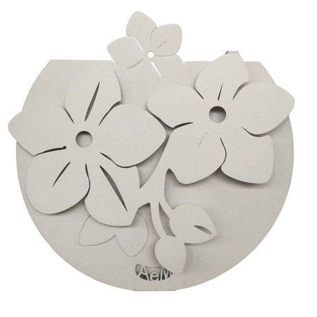 ARTI & MESTIERI Porta Umidificatore di Design Fior di Loto Bianco Marmo