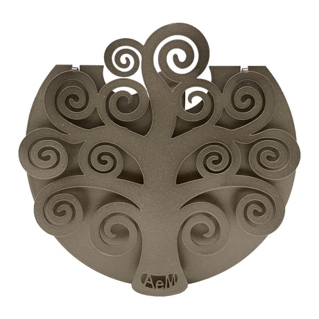 ARTI & MESTIERI Porta Umidificatore Albero Della Vita Bronzo